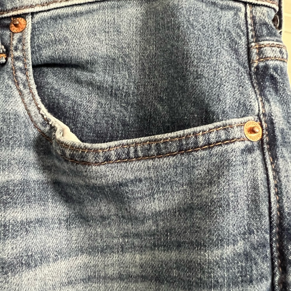 🖤J.Crew Men’s Slim-Fit Stretch Jeans – W34 x L32 – Resin Rinse Rinse - Picture 3 of 11